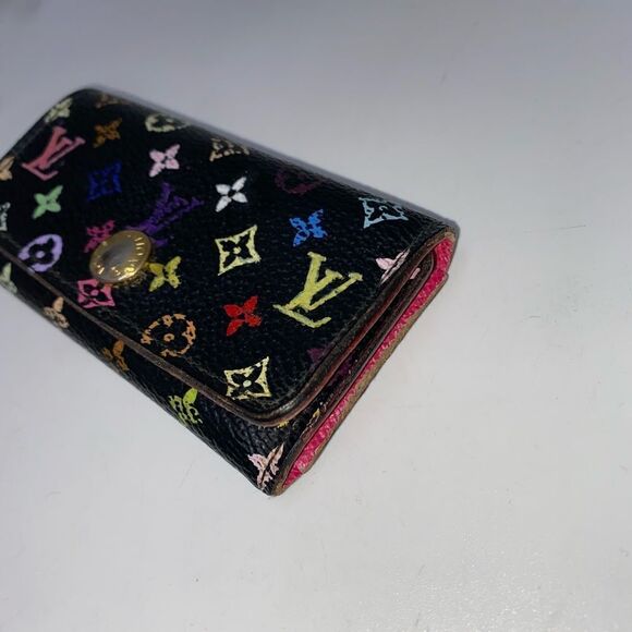 Authentic Louis Vuitton Colorful 4 Key Wallet - Picture 8 of 8